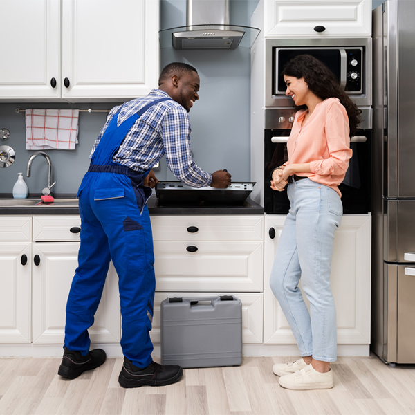 what kind of warranty do you offer on your cooktop repair services in Fort Cobb OK